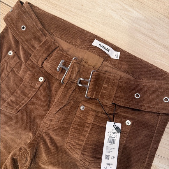 Garage Chocolate Wide Leg Women's Jeans - Picture 2 of 3